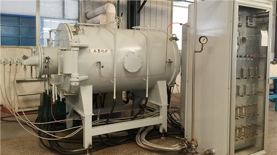 连续式石墨化炉设备全景