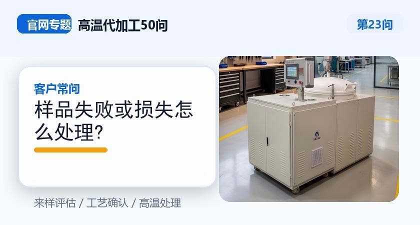 样品失败或损失怎么处理? 样品失败或损失怎么处理?