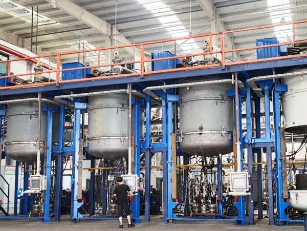 底装料多工位气相沉积炉