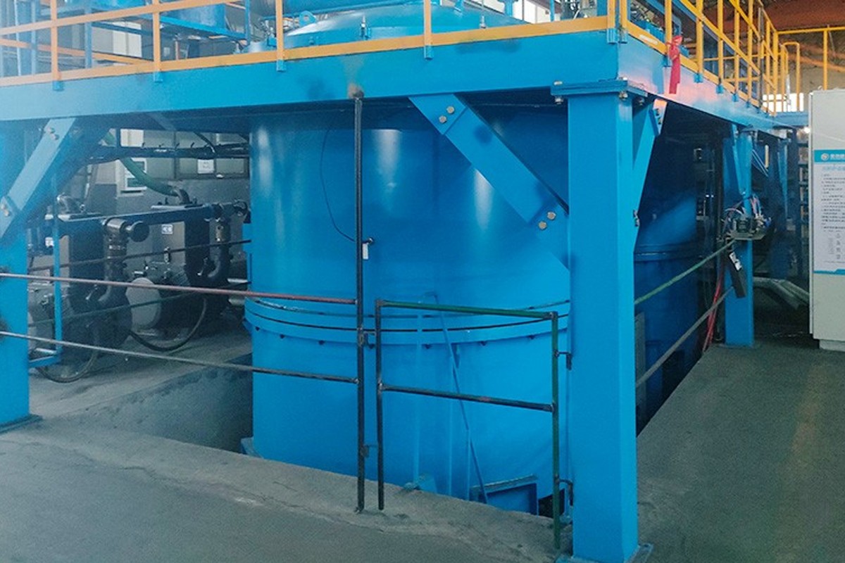 双并立式圆形CVD气相沉积炉